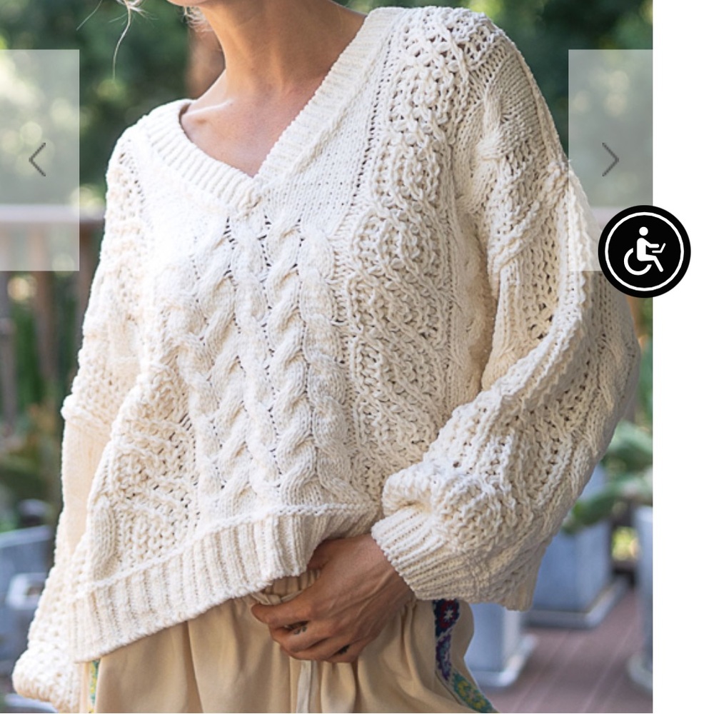 POL Chenille Sweater - Picture 4 of 10